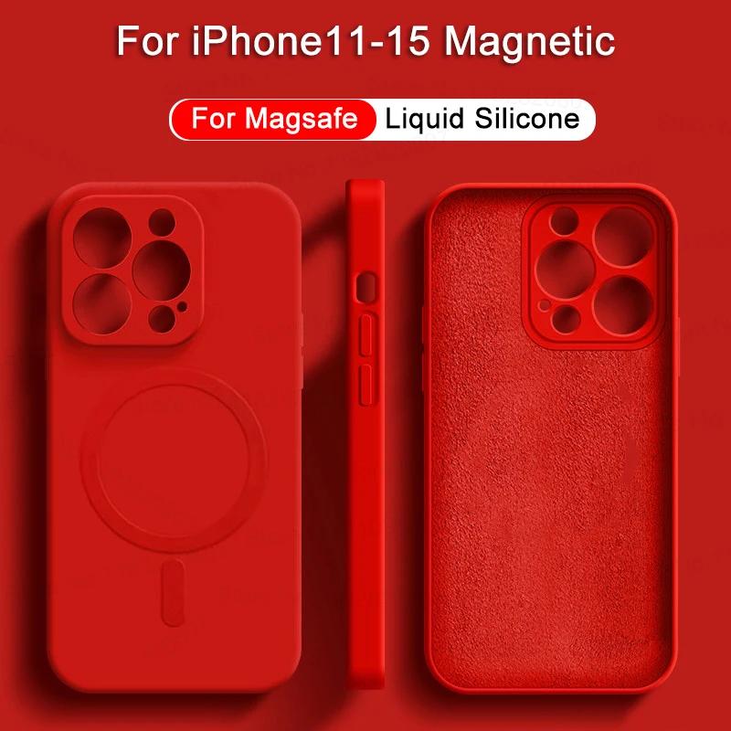  Ǹ ׳ƽ ̽ for iPhone 15 14 13 12 11 Pro Max Plus for Magsafe ̽    ޴ ׼